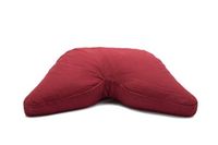 Burgundy Oversize Buckwheat Hull Cosmic Cushion Meditation Cushion Pillow