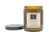 Finn Naturals Black Licorice Hand Poured Premium Soy Wax Candle 9 oz