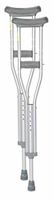 Essential Medical Supply Endurance Aluminum Crutches with Easy Height Adjustment in Child Size, 4 Inch to 4.8 Inch