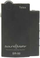 Telex SoundMate SR-50 Single Channel Receiver Ch A 72.1(Assistive Listening) Earphones not Included