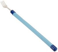 Sammons Preston Pediatric Flexible Fork, 10" Long Bendable Foam Handle Allows Child to Customize Hold on Grip Fork Based on Individual Skill Level, Adaptive Fork Includes 10"L Strap to Secure Position