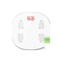 Body Fat Scale Floor Scientific Smart Electronic Digital Weight Bathroom Scale Balance Bluetooth APP Android or iOS,White