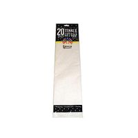 Bulk Buys GL267-48 20" x 26" White Paper Tissue Gift Wrap - Pack of 48