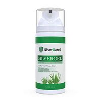 SilverGuard SilverGel | Colloidal Silver Gel Skin Protectant | 30ppm Nanosilver and Aloe Vera | 3.38 Ounce Pump Bottle