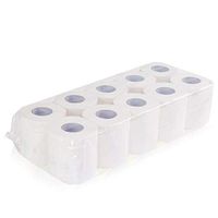 Ultra Soft White Toilet Paper, 3 Ply Comfort Care Bath Tissue, 10 Family Mega Rolls - Highly Absorbent - Fit Into Standard Hand Towel Dispensers, Ideal for The Washroom