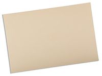 Rolyan Splinting Material Sheet, Ezeform, Beige, 6" x 12", 1/8" Thick, Solid, Sample Size, Single Sheet