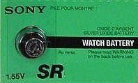 Sony 317 - SR516SW Button Cell Battery