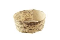 PacknWood PK209BBPANR7 Bamboo Leaf Dish, 2.8" (Pack of 50)