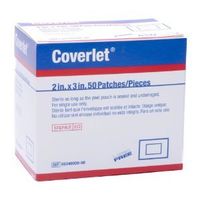 COVERLET Elastic Patch Bandage 2" x 3" - 50/Box #340000