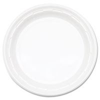 Dartamp;reg; Famous Service Impact Plastic Dinnerware, Plate,10 1/4amp;quot,WE, 125/PK;500/CT