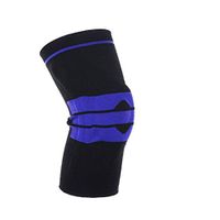 Knee Brace Support & Compression Sleeves, Elastic & Adjustable Kneepad Silicon Padded Bracket/Patella Stabilizer/Warm Protector for Meniscus Tear Arthritis Pain Relief (Black M)