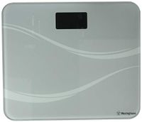 Westinghouse WBS16 Digital Body Scale, 400 Pound Limit, Extra Wide Glass Platform