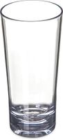 Carlisle 5614-407 Alibi Heavy-Weight Plastic Beverage Glass, 14 oz (Set of 4)