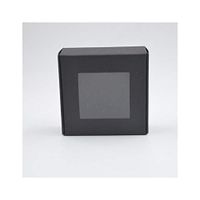 50Pcs White/Black/Kraft Paper Box DIY Wedding Favor Jewelry Gift Box Small Handmade Soap Packaging Box White 7X7X3Cm