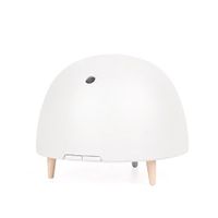 ZEIGGA LAB Essential Oil Diffuser Ultrasonic Cool Mist Humidifier,Bamboo Fiber+Real Wood Aroma Diffuser 200ML,Adjustable Mist Mode, Auto Shut-Off & Interval Timer Office Home Study Yoga,Cream