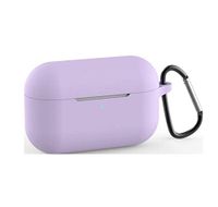 Honbobo Protective Silicone Case for Airpods Pro Wireless Bluetooth Headset (Lavender)