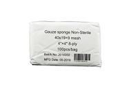 Gauze Surgical Sponges Cotton Non Sterile Non Woven 8-ply High Grade Quality 4"x4" Class I(a) All Purpose Pads Box of 200