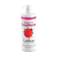 Ladibugs Lice Prevent Conditioner 32oz | Natural, Essential Oils, Sulfate-free | Non-toxic, Pesticide-free | Keep Lice Away!