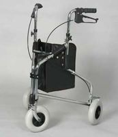 3 Wheeled Rollator, Chrome