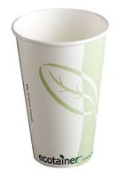 HOT Cup 16 oz PLA Lined Made in USA Pack of 50 pcs