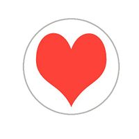 Valentine's Day Envelope Seals - 1.2" Valentine's Day Stickers - 144 Fun Holiday Stickers(Heart)