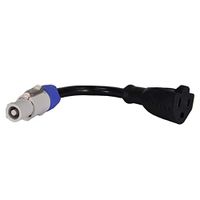 Virtue Industries | Professional Compatible PowerCon to Edison (Female) Adapter