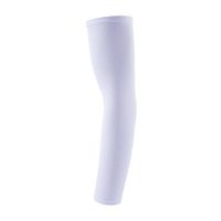 Baiyu 2pcs Long Arm Sleeve Compression Arm Cover UV Sun Protection Anti-slip Ultra-thin Breathable Elastic Lycra Fast Dry Comfortable for Football Basketball Running Volleyball M/ L/ XL