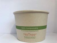 World Centric's 16 Ounce Tree Free/Bagasse Soup Bowls w/PLA Lining (Case of 500)