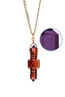 Buddha Maitreya the Christ Etheric Weaver® Pendant in Copper Wire - Quartz Crystal Vibrational Healing Tool
