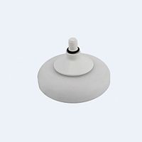 Ambutech 8mm Threaded Jumbo Roller Tip - White