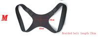 ZHLXZ Clavicle Support Brace for Upper Back & Shoulde Men and Women Prevent Hunchback Pain Relief Physical Therapy Posture Brace,M