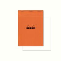 Rhodia Classic Orange Notepad 8.25X11.27 Blnk