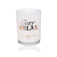 TQQFUN Aromatherapy Candles Scented Soy Jar Candles Long Burning Time of 45-50 Hours for Home Use, Birthday, Christmas, Girls and Women Gift（White, 8.8 oz）