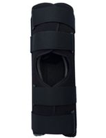 Alpha Medical 14" Long Adjustable Three Panel Knee & Leg Immobilizer/Knee Splint/Knee Brace L1830