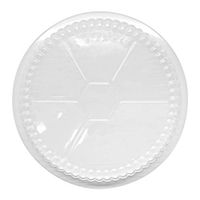 Karat AF-KDL07 7" OPS Dome Lids for Foil Containers (Case of 500)