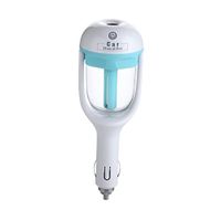 UnderReef Car Air Purifier Humidifier and Aromatherapy Mini Car Charger Port Portable Cool Mist Humidifier with Aroma Essential Oils Diffuser - 12V DC,2-Hour Automatic Shut-Off (Blue)