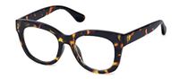 Peepers by PeeperSpecs womens Center Stage Focus Oversized Blue Light Filtering Reading Glasses, Tortoise-Focus Blue Light Lens, 55 mm, +3.00