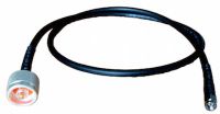 5ft N Male to SMA Male Times Microwave Cables LMR240 Ultraflex
