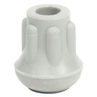 Protective Leg Tip, Slipon, Rd, 13/32", PK10
