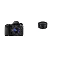 Canon EOS Digital SLR Kit STM Lens with Canon EF 50mm f/1.8 STM Lens