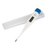 Electronic Thermometer for Adults Baby Elderly Medical Thermometer with Storage Box Mercury-Free Oral, Rectal & Underarm Temperature Thermometer