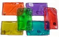 Rectangular Shaped Reusable Heat Pads - Blue