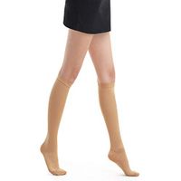 Fytto 1020 Opaque Compression Socks for Professionals 15-20 mmHg - Graduated Medical Support for Flight, Travel, DVT and Edema - Small, Classic Nude