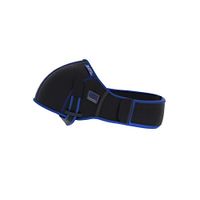 Shock Doctor Ice Recovery Compression Shoulder Wrap. Heat or Ice. Reusable Gel Packs, Large/X-Large, Black