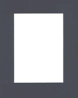 20x24 Navy Blue Picture Mats with White Core Bevel Cut for 16x20 Pictures