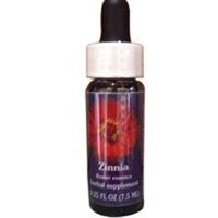 Flower Essence Services Zinnia Dropper, 0.25 oz (Pack of 2)