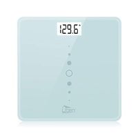 Uten Digital Body Scale, Bathroom Weight with Step-On Technology, Backlight Display, Round Corner Design and 8MM Glass, 440lb/200kg Capacity