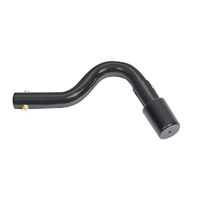 Drive Medical Adjustable Universal Rear, Anti-Tipper with Wheels, Black