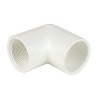 DURA 4 in. Schedule 40 PVC 90-Degree Elbow S x FPT