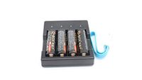 AA High-Capacity Rechargeable Lithium Batteries NOT Ni-MH (4-Pack 2800mWh) with Charger